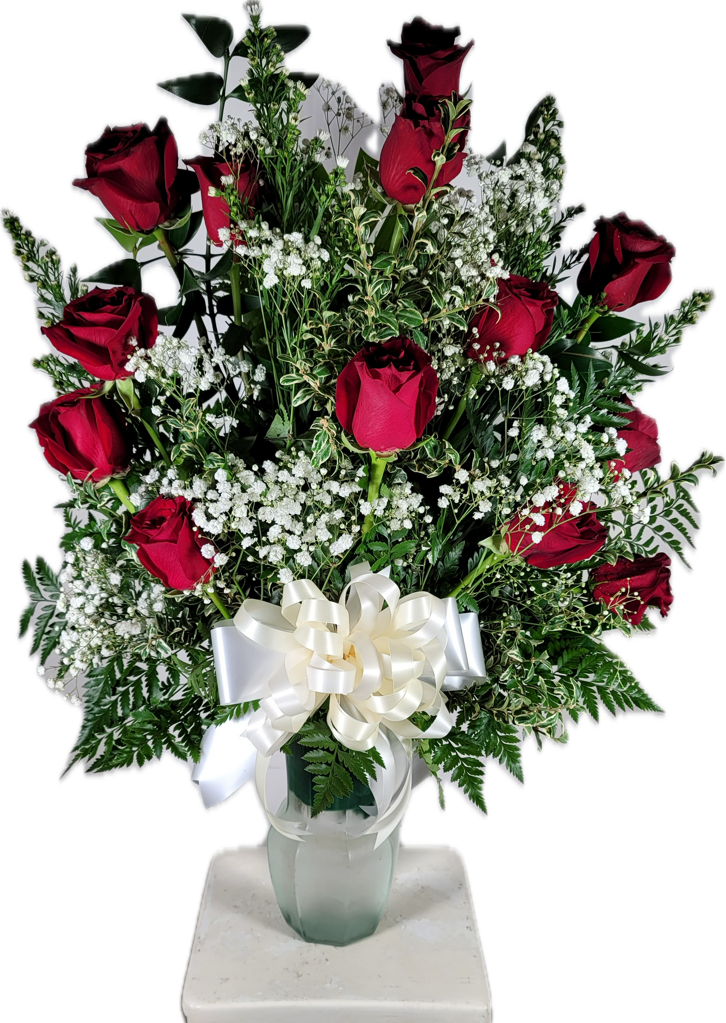 Romantic Harmony: Red and Pink Rose Bouquet