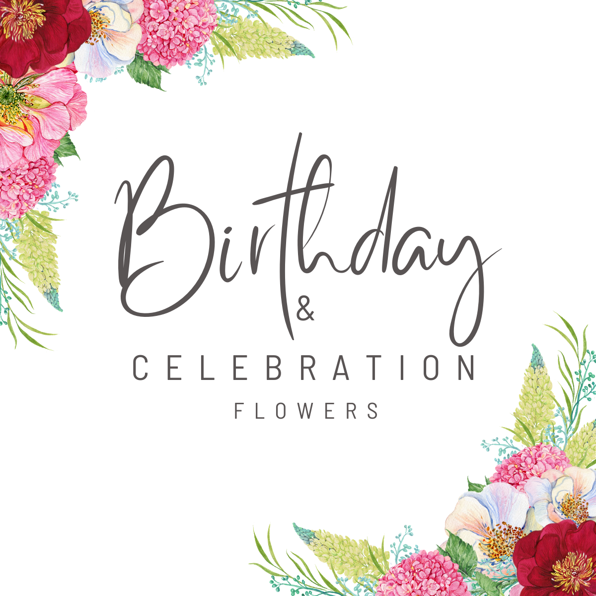 Birthday flowers in Houston with colorful bouquets and same-day flower delivery by La Guadalupana Flowers & Gifts