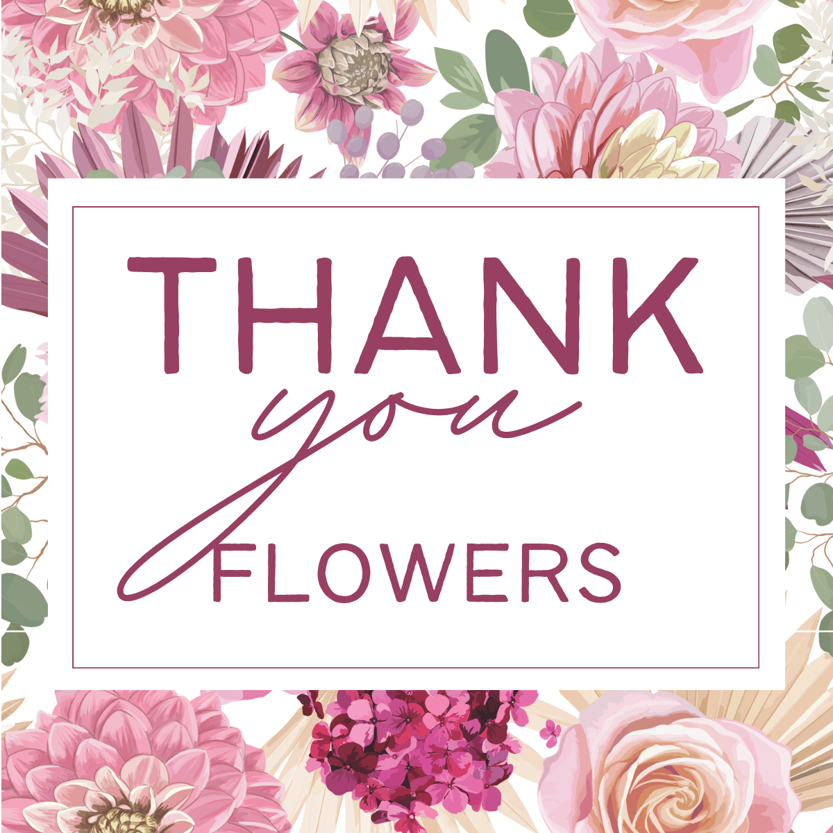 Thank You Flowers