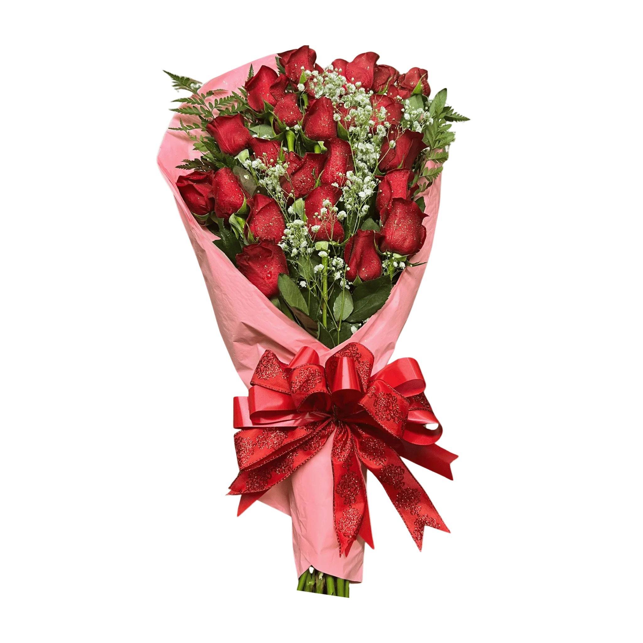 Red Roses Bouquet - Elegantly wrapped to Perfection gift for Wife, Gir ...