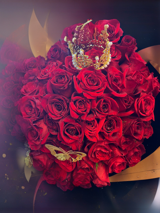 RED ROSE BUCHON - SAME DAY HOUSTON TX. DELIVERY