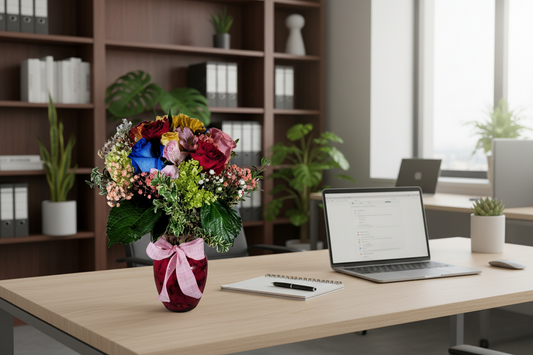 Bright Celebration Vase Arrangement